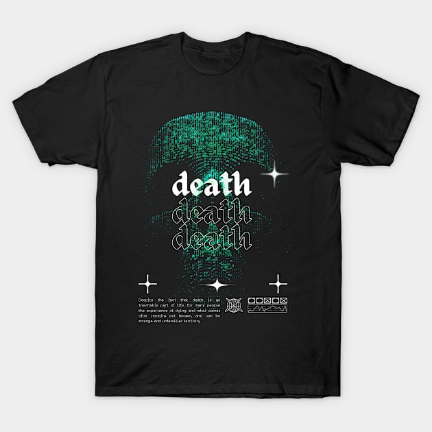 Death skull T-Shirt by PrinT CrafT.0